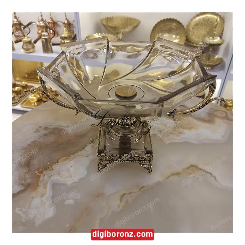 ميوه خوری برنجی برنزی مدل استيج
