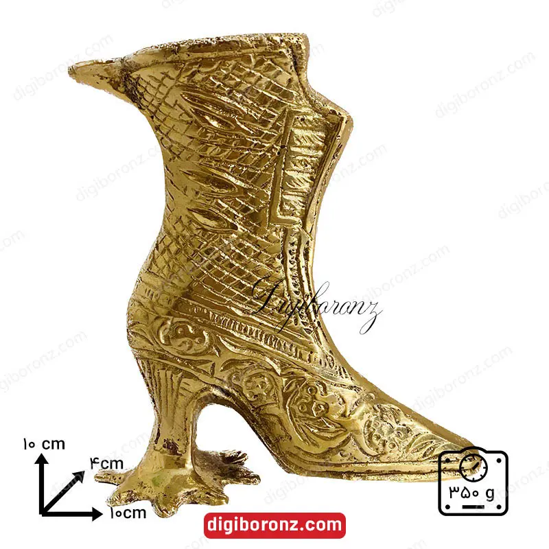 دکوری برنجی برنزی مدل کفش