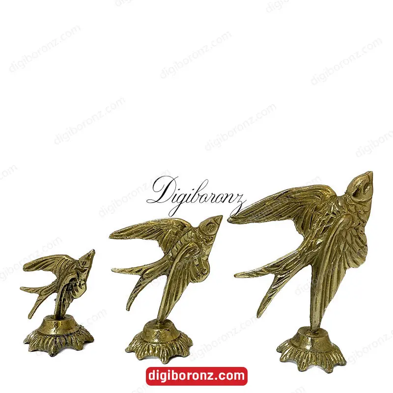 دکوری برنجی برنزی مدل پرستو