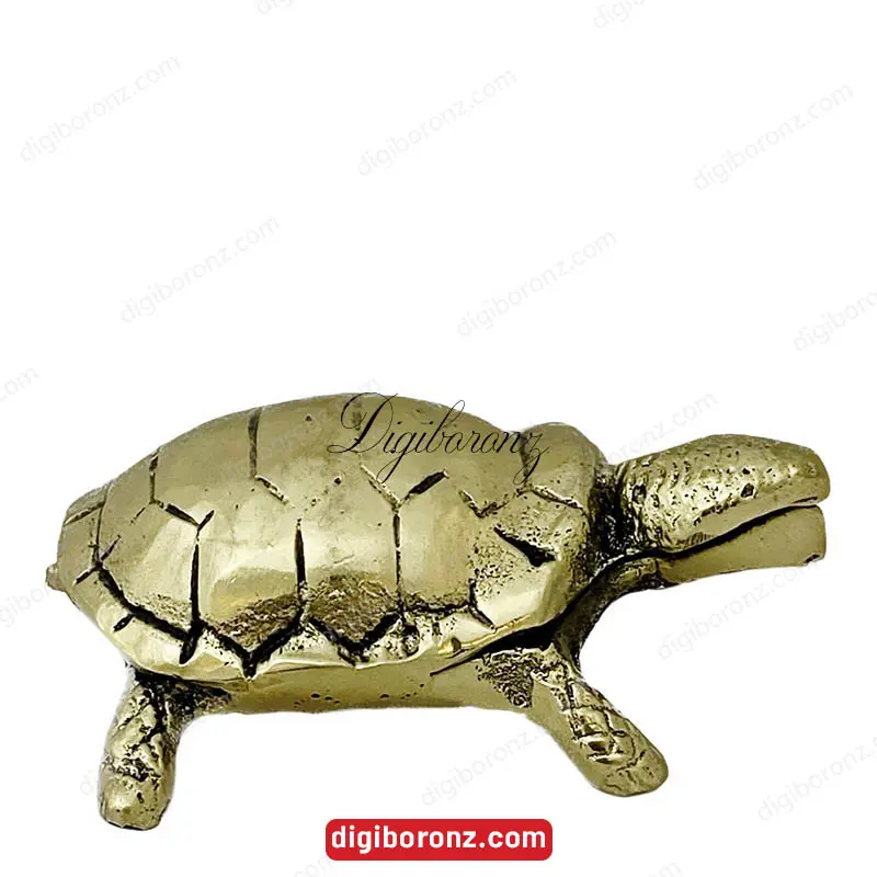 مجسمه برنجی برنزی لاک پشت