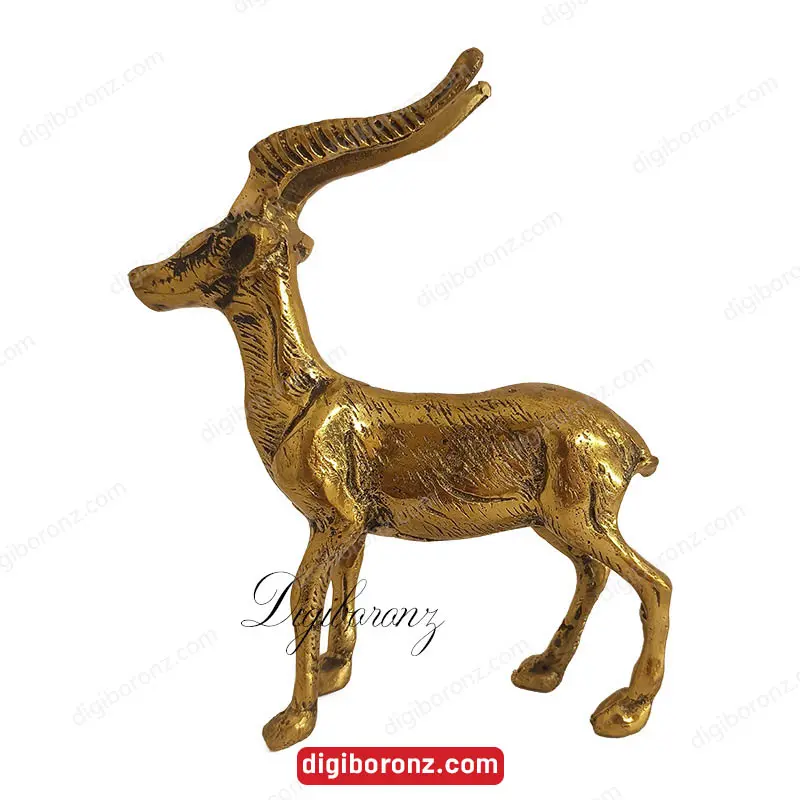 مجسمه برنجی برنزی مدل بز