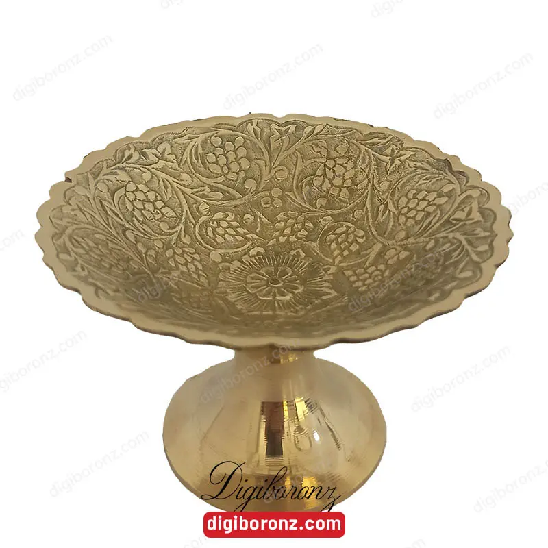 پیاله انگوری برنجی برنزی